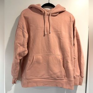 Aritzia CozyAF Boyfriend Hoodie in Salmon Size 2